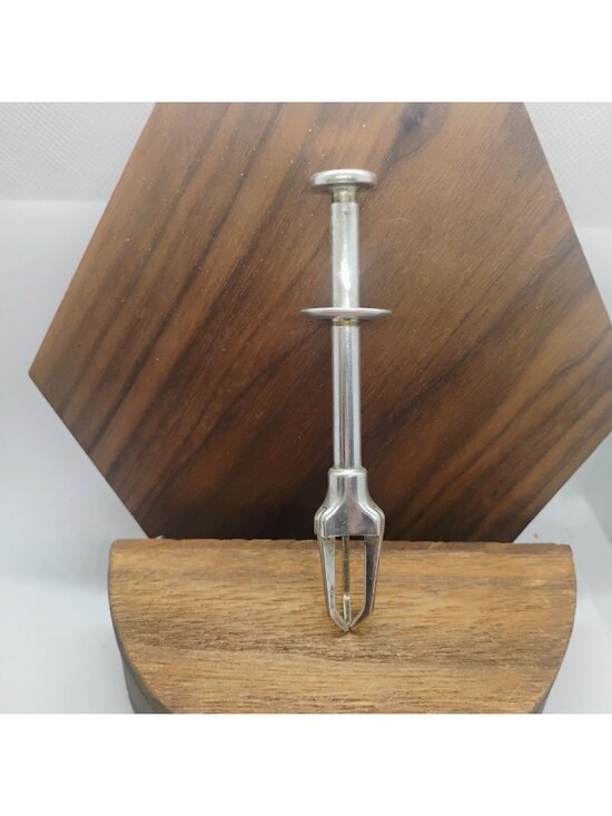 Sweden Other - Vintage Sugar Cube Olive Tongs Claw Grabber Push Button Made in Sweden
